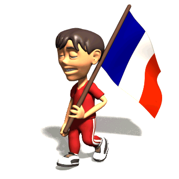 Serge porte drapeau